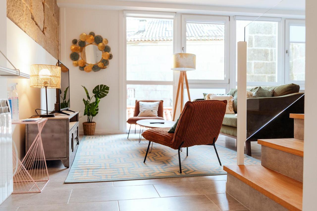 Duplex Camino De Santiago I, II Y Iii, Rua Real 26 Y 28, Zona Monumental, Pontevedra Apartman Kültér fotó