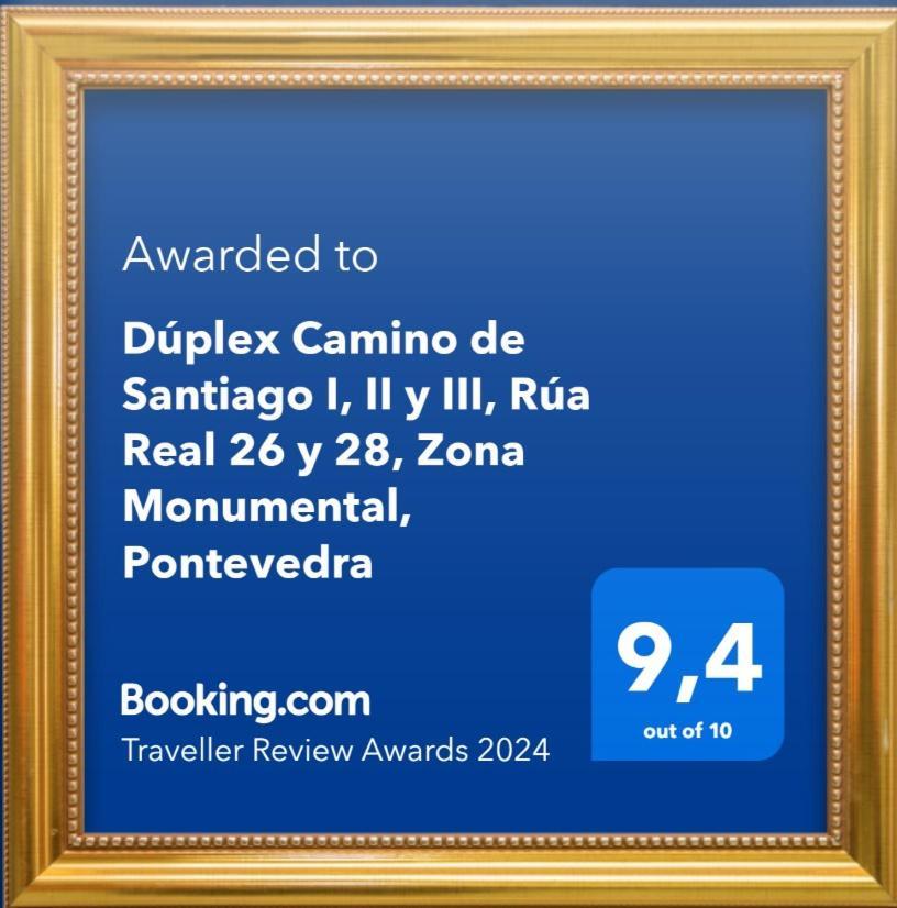 Duplex Camino De Santiago I, II Y Iii, Rua Real 26 Y 28, Zona Monumental, Pontevedra Apartman Kültér fotó